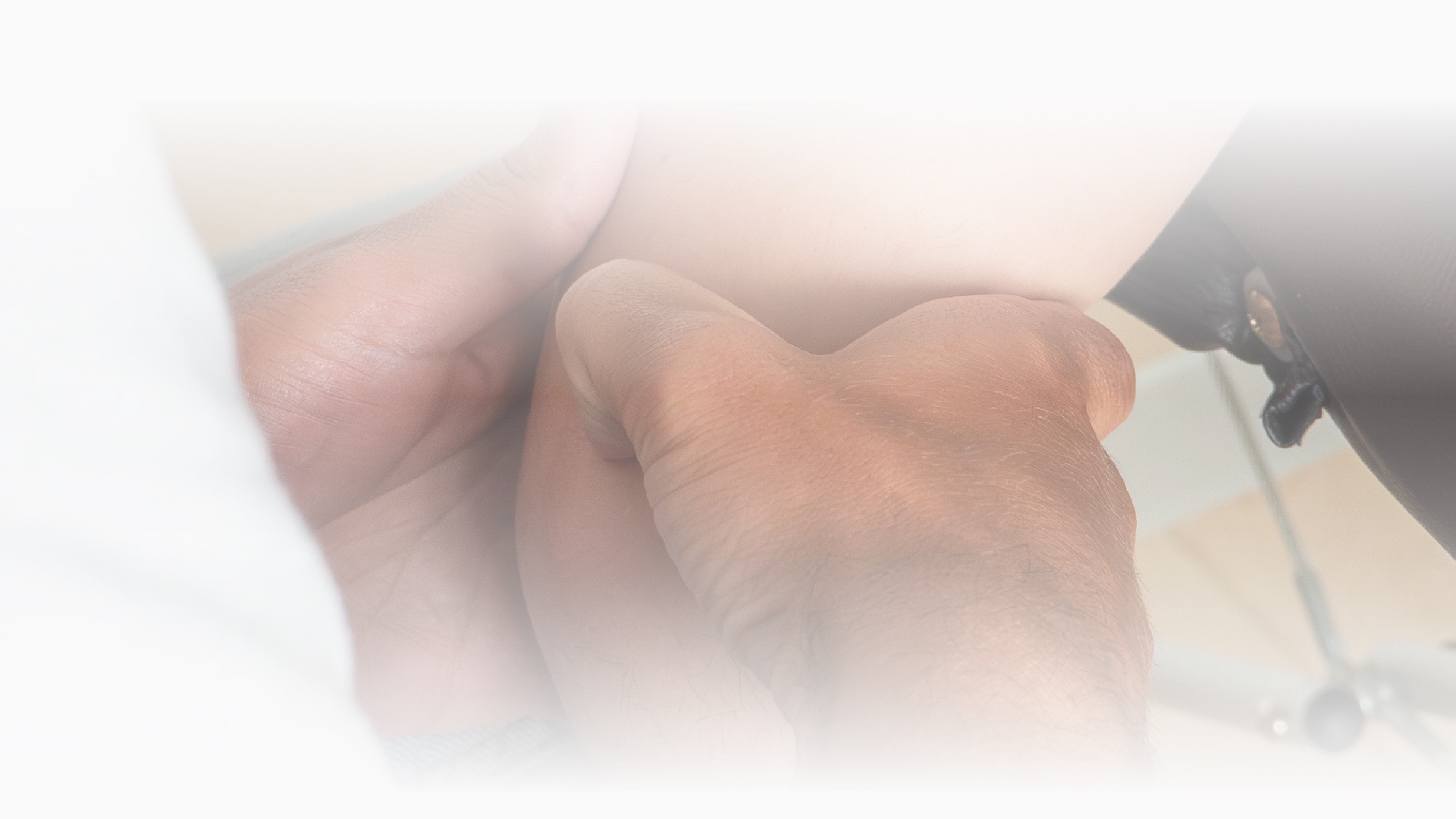 Sessão de fisioterapia