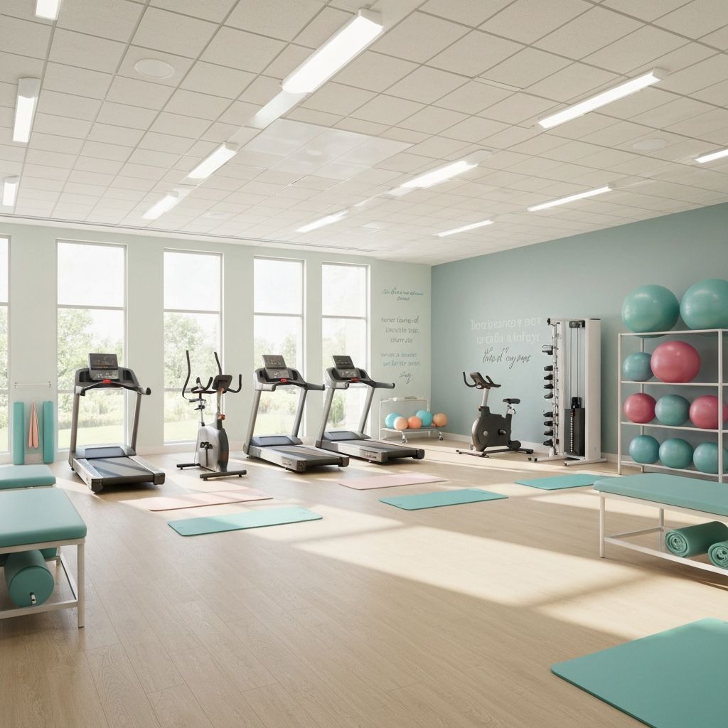 Sala de tratamento moderna