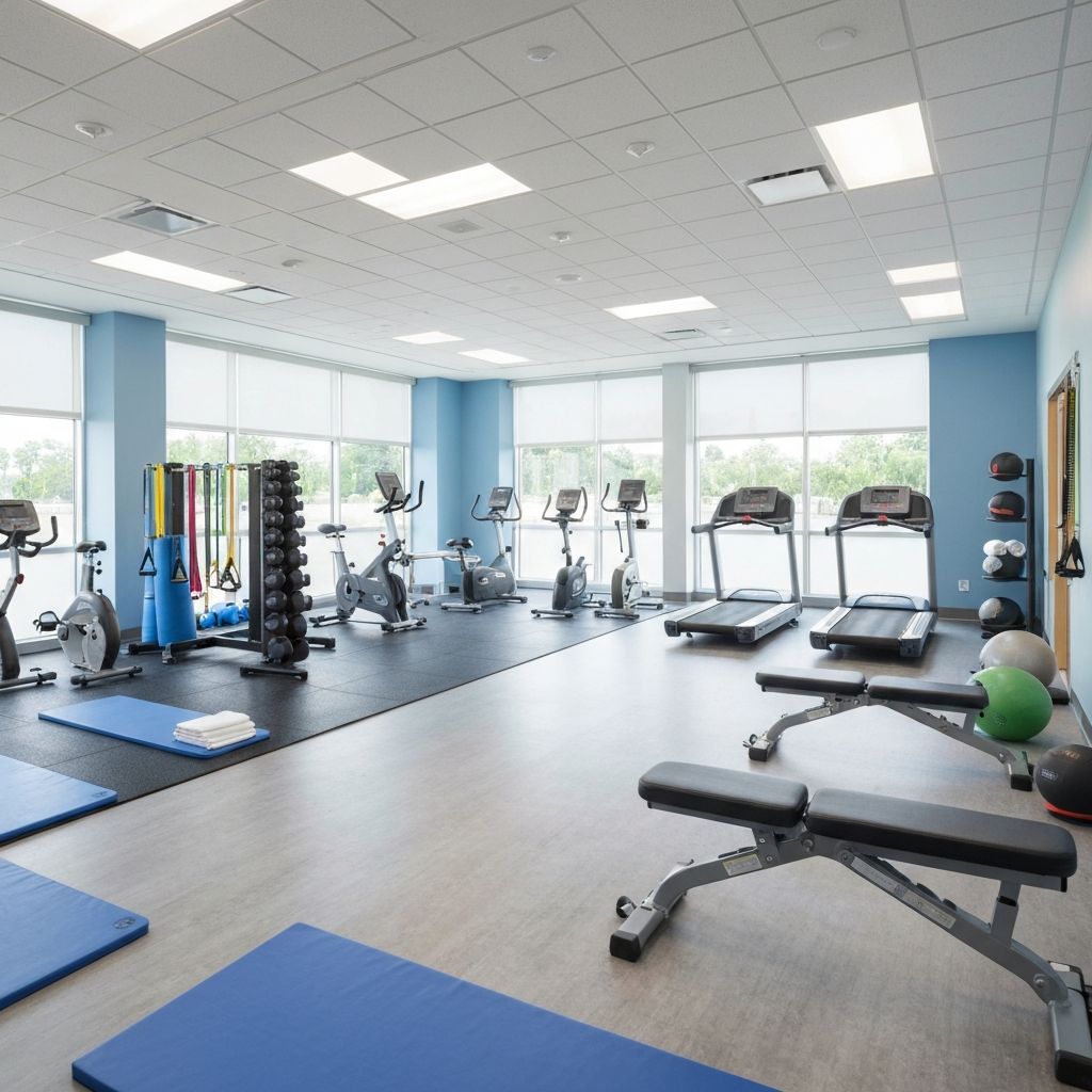 Área de exercícios